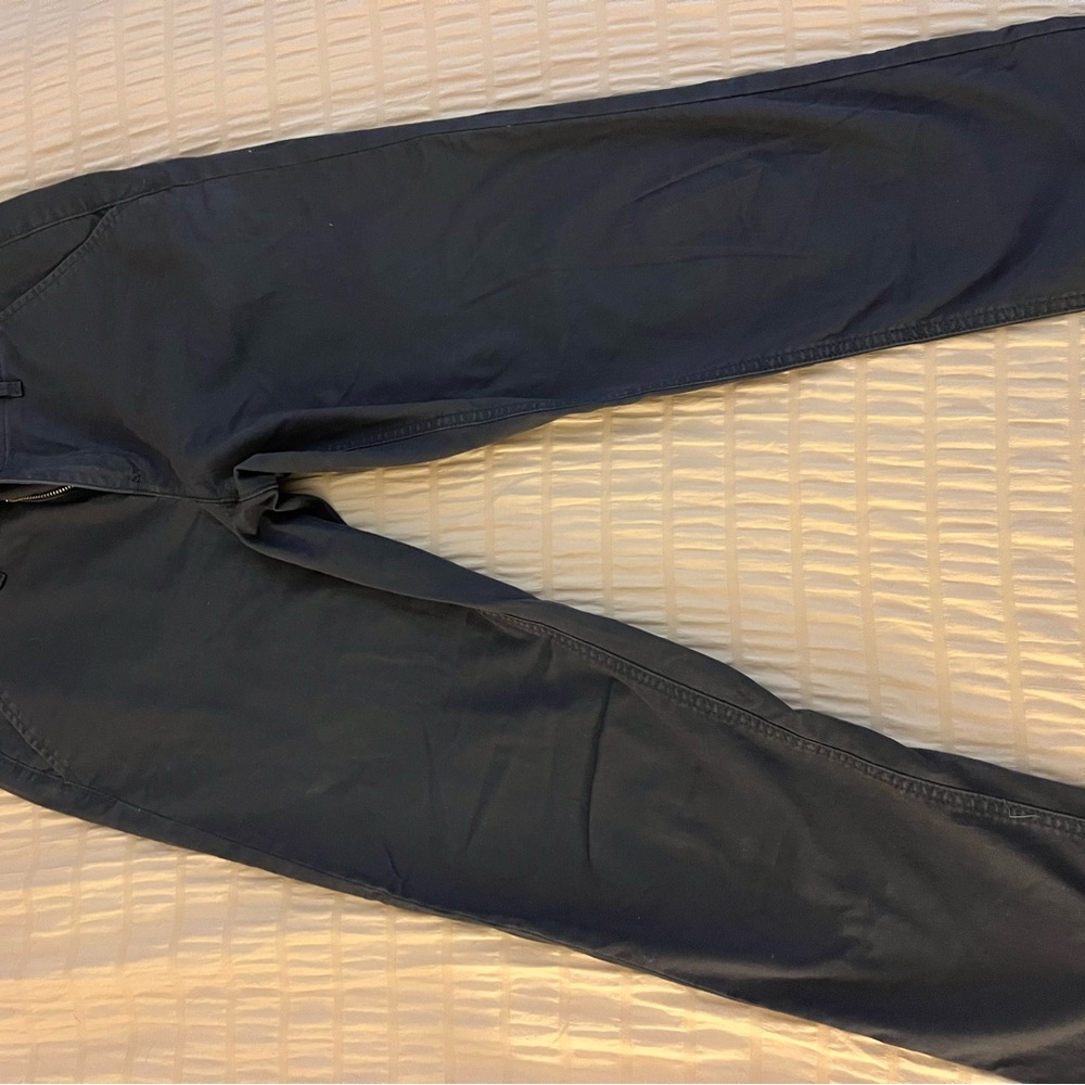 LOFT Modern Slim Dark Gray Pants